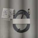 LISEN USB C to Lightning Cable, 240W 4 in 1 Charging Cable 6.6FT, Chubby USB A/C to C/Lightning with Light for iPhone Charger Fast Charging iPhone Air 17 16 15 14 Pro/MacBook/iPad/Samsung/Switch 2 (Grey)