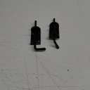 Quality Life Spring Loaded Gate Latch Pin Barrel Bolt 6in Durable Solid Steel for Shed Doors Wood Metal Gate Black - 2pcs