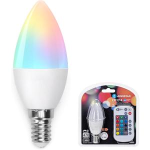 ANWIO Smart Light Bulbs, Smart Candelabra LED Bulb, Smart Chandelier Light Bulbs, 4.9W (40W Equivalent) 470LM, E12 Smart Bulbs, Compatible with Alexa Google, Only 2.4GHz WiFi No Hub Required, 1Pack