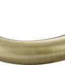 Room Darkening Curtain Rods for Windows, 28 to 148 Inches Splicing Construction Drapery Rod, 1" Adjustable Blackout Wrap Around Curved Curtains Rod, Wall Mounted Ceiling Mounted, Antique Bronze