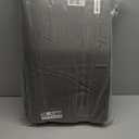 KSIIA Orthopedic Dog Bed Dog Crate Bed Waterproof for Large Dogs Deluxe Plush Washable Pet Mat with Egg Crate Foam & Removable Cover, 35 x 22 Inch, Gray (Light Grey)