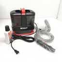 Portable Carpet & Upholstery Cleaner Machine - 15Kpa Deep Cleaning for Area Rugs, Pets, Couch & Car, Cleaning Machine with Dual Size BrushHead & Self-Cleaning System, Spot Cleaner for Stairs/Furniture (InkBlack)