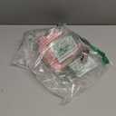 NEBURORA 100 Pcs Mini Pink Bows Small Satin Fabric Ribbons Bow with Dot Stickers for Gift Wrapping Cake Card DIY Crafts Wedding Party Decorations