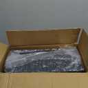 ENITYA Lash Bed Topper, Ergonomic Curvy Massage Table Foam Topper, Non-Slip Esthetician Bed Cushion with Removable Cover for Beauty Salon, Wax/Eyelash/Spa/Tattoo/Facial, 71"27.5"(Black)