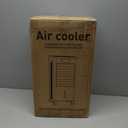 Portable Evaporative Air Cooler, Quiet Windowless Swamp Cooler with 4 Ice Packs, 2 Gallon Water Tank, Remote Control, 4 Modes & 3 Speeds, Oscillating Cooling Fan for Bedroom, Living Room and Office, 22'*12'*11'