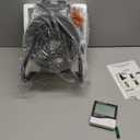 Buyplus Greenhouse Heater with Digital Thermostat, 1500W Outdoor Heaters for Patio, Overheat Protection & 3S Fast Heating, Electric Space Heater for Patio, Garage, Greenhouse, Flower House, Silver