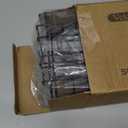 Veken Shower Caddy 6-Pack, Advanced Rustproof Design, No Drilling Adhesive Shelves, Rack with Soap Holder, Large Capacity Bathroom Organizers and Storage, Wall-M