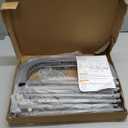 JIUYOTREE Metal Clothing Rack 43.3 Inches Clothes Garment Coat Rack with Bottom Shelf Clothing Rack for Hanging Clothes Coats Skirts Shirts Sweaters Silver Gray (43.3"W x 15.75"D x 61"H without wheels, Grey)