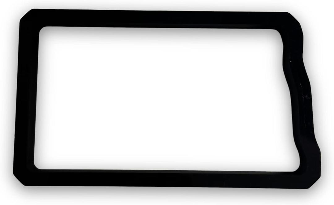 2 x North Dakota State Cookie Cutter with Easy Push Design (4 inch)