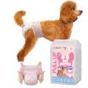 Dono Disposable Pull It Up Female Dog Diapers, 360° Stretchy Waist Puppy Diapers, Super-Absorbent Doggie Diapers with Rapid-Dry Technology Leak-Proof Design for Doggy in Heat Period, L 40 Pcs