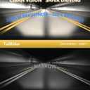 D2S HID Bulbs 4300K Yellow-White Light, 35W High/Low Beam D2S Headlight Bulb Replacement - Pack of 2 | IP67 Waterproof HID Bulbs, All-Weather Safety for Rain & Snow Driving