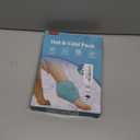 Comfytemp Ankle Ice Pack Wrap for Sprained Ankles, Plantar Fasciitis, Foot Pain Relief, Reusable Gel Hot Cold Compress Brace for Achilles Tendonitis, Injury, Swelling, 2 Packs, Black (Standard)