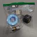 Sewer Jetter Kit, 50FT, 5800PSI, Plastic, 1/4 Inch NPT, 600 Inches, 1 Pack, 50FT
