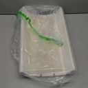 Foldable Stone Bath Mat 60x39cm | Quick-Dry Diatomaceous Earth Bath Rug with PVC Anti-Slip Base | Bathroom, Kitchen, Pet-Friendly Water Absorbent Mat (White)