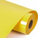 HTVVETUR Yellow Heat Transfer Vinyl - 12" x 9ft HTV Rolls for Shirts, Iron on Vinyl for Cameo - Easy to Cut & Weed (K3 Yellow-9ft)