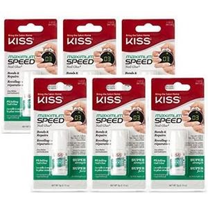 Kiss Maximum Speed Nail Glue (6 Pack) 40 Pack