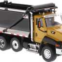 Diecast Masters 1:50 Scale Caterpillar CT660 SBFA Ox Bodies Stampede Dump Truck | Transport Series Cat Trucks & Construction Equipment Model 85668