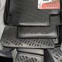 RizLiner Nissan Altima 2019-2026 Floor Mats 3D Custom Fit Compatible with Nissan Altima Car Mats Laser Measured 1st & 2nd Row Floor Liners All Weather Odorless Non-Slip TPE (Front & Rear, Black)