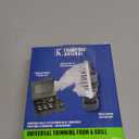 Frankford Arsenal Universal Precision Case Trimmer with HSS Construction, Drill Press or Hand Drill Functionality and Storage Case for Reloading