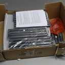 HOOBRO 5-Tier Corner Shelf Stand, Corner Square Rack Display Shelf, Tall Storage Rack Plant Stand, Corner Bookcase for Small Spaces, Living Room, Home Office, Kitchen, Black BK50CJ01