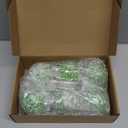 M METERXITY 6-Pack Decorative Ball for Bowls, 2.4 Inch Mosaic Glass Balls Decorative Glass Orbs for Home Decor/ Dining Tables/ Wedding Party/ Coffee Table/ Centerpiece Decor [Green]