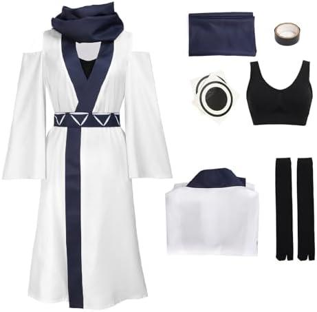 C-ZOFEK Women Anime Cosplay US Size Costume Kimono with Underclothes Socks Female Version Size L