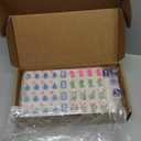 Pink American Mahjong Set 166 Mahjong Tiles 1.2-inch American Mahjong Game Set