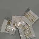 16 Pieces Geometric Metal Hair Pins, Pearls Hair Clips Elegant Hair Barrettes Bridal Gold Metal Bobby Pins Dainty Embellished Bobby Pins for Woman and Girls
