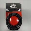 Combination Cable Lock, 6mm , 4-Ft