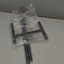 Tajsoon Expandable Shoe Rack for Closet 1 Tier, 28-41Adjustable & Stackable Shoe Shelf Storage, Metal Shoe Rack Organizer for Front Door Entrance, Closet, Garage, Entryway, Black