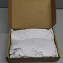 Wavwavw Big Wall Bow Decorations 39 x 72 Inch Giant Birthday Party Decor Ribbon Hanging Tie Bow Decor for Coquette Party Baby Shower Wedding Bridal Bachelorette Supplies(White,Polyester,Weeding)