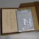 Bridal Shower Games Set for 50 Guests Includes Bingo, He Said She Said, Scramble, Would She Rather, Advice and Wishes Wedding Games Double Sided with Wooden Box, 20 Pencils