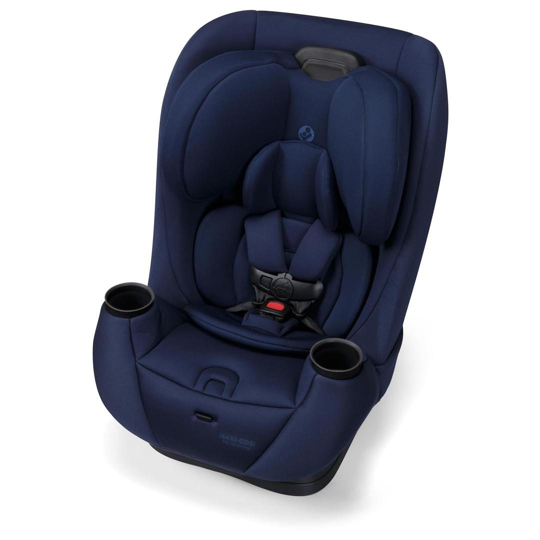 Maxi-Cosi Pria 3-in-1 Convertible Car Seat, Infant to Toddler Car Seat, Easy-Install Harness, Machine-Washable Cover, 5-100 lbs, Seafaring, Manufacturing Date:09/2025