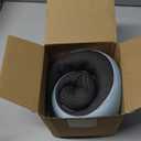 Travel Pillow, 100% Pure Memory Foam Neck Pillow for Airplanes, Comfortable Breathable Cover, Travel Essentials for Plane, Car, Train and Home, Blue (Medium)