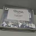 Bare Home Super Soft Fleece Fitted Sheet - Twin Extra Long Size - Extra Plush Polar Fleece, No-Pilling - Deep Pocket - All Season Cozy Warmth (Twin XL, Grey)