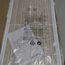 HOMEFORT 3-Tier Shoe Rack, Shoe Storage Shelf, Industrial Shoe Tower, Narrow Shoe Organizer for Closet Entryway, Small Shoe Rack Table with Durable Metal Shelves, White Oak