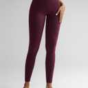RUNNING GIRL High Waisted Leggings for Women, Seamless Full Length Buttery Soft Yoga Pants for Women, No Front Seam (L)