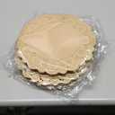 600 Pcs Round Paper Placemats Disposable 12 Inch Kraft Paper Doilies for Dinner Plates Charger Plates Place Mats for Cakes Desserts Food Event Weddings Party Decor(Brown)