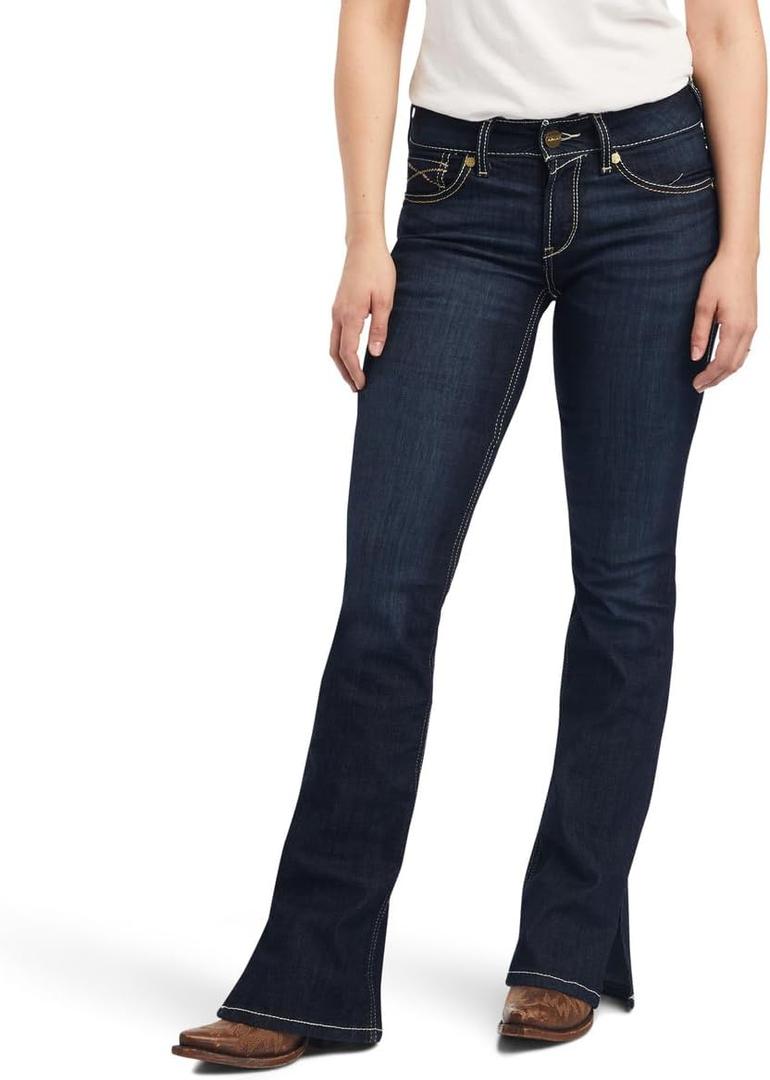 ARIAT Women's R.e.a.l. Perfect Rise Arrow Danna Boot Cut Jean  30 ARIAT Women's R.e.a.l. Perfect Rise Arrow Danna Boot Cut Jean  30