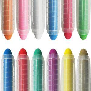 Non-toxic Dustless Chalk for Kids, Colored Chalk With Holder The Best Art Tool for Blackboard Kids Children Drawing Writing,17PCS