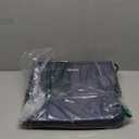 Zzrywuty Zipper Binder, 3 Inch 3-Ring Binder with Zipper, Expanding Folders and Shoulder Straps & Handles, 3" O-Rings with Multiple Pocketsfor 13" MacBook and Tablet for Middle School- Blue