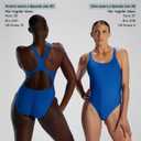 Speedo womens Swimsuit One Piece Prolt Super Pro Solid Adult (Blue, S)