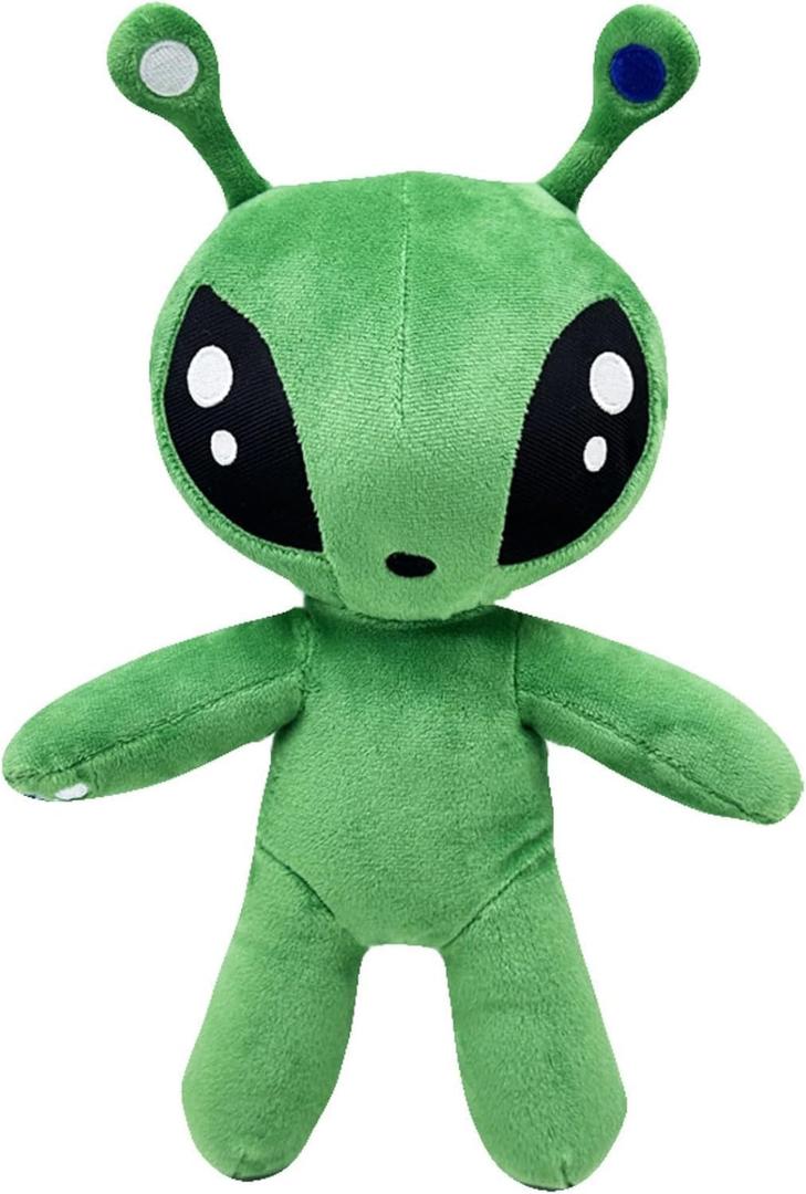 13'' Adorable Green Alien Plush Toy,Soft Aliens Stuffed Plush Doll Creature Pillow for KidsRoom Decor,Xmas and Birthday Gift for Animation Fans