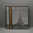 upsimples 16x20 Picture Frame Black 3 Pack, Scratch-Proof Poster Frames 16 x 20 for Photo Gallery - Slide-In Strips, Horizontal or Vertical Wall Mounting
