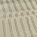 Double-Layer Jacquard Lace Fabric 200g Poly-Spandex Stretch Knit with Floral Embroidery, Honeycomb Texture Bohemian Dresses, Ruffle Blouses, Layered Cake Skirts (Cream Apricot, 3 Yard pre Cut)