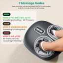 Nekteck Shiatsu Foot Massager with Heat [2026 Upgraded], 3 Modes Deep Kneading Therapy Air Compression, Feet Massage for Plantar Fasciitis, Relaxation Gifts for Men Women Mom Dad Birthday Mother's Day