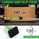 STARLEAPARTS Ratcheting Cargo Bar 40"-70", Adjustable Cargo Bar for Pickup Truck Bed, Heavy-Duty Truck Beds Bar with 330 lbs Capacity, Non-Slip Load Lock for Pickup Truck Bed, SUV,Trailer, Van