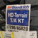 BFGoodrich HD-Terrain T/A KT Heavy Duty Truck Tire for Light Trucks, SUVs and Crossovers, LT295/65R20/E 129/126Q