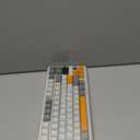 Epomaker RT85 RGB Hot-swappable Wireless Mechanical Keyboard - White Grey, Wisteria V2 Linear Switch, 82 keys