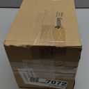 Hoolerry 12 Pcs Serving Bowls Kit Include Clear Plastic Bowls for Parties and Popcorn Measuring Scoops Acrylic Plastic Kitchen Angled Candy Scoops for Office Canister Salad Cooking (25 oz)